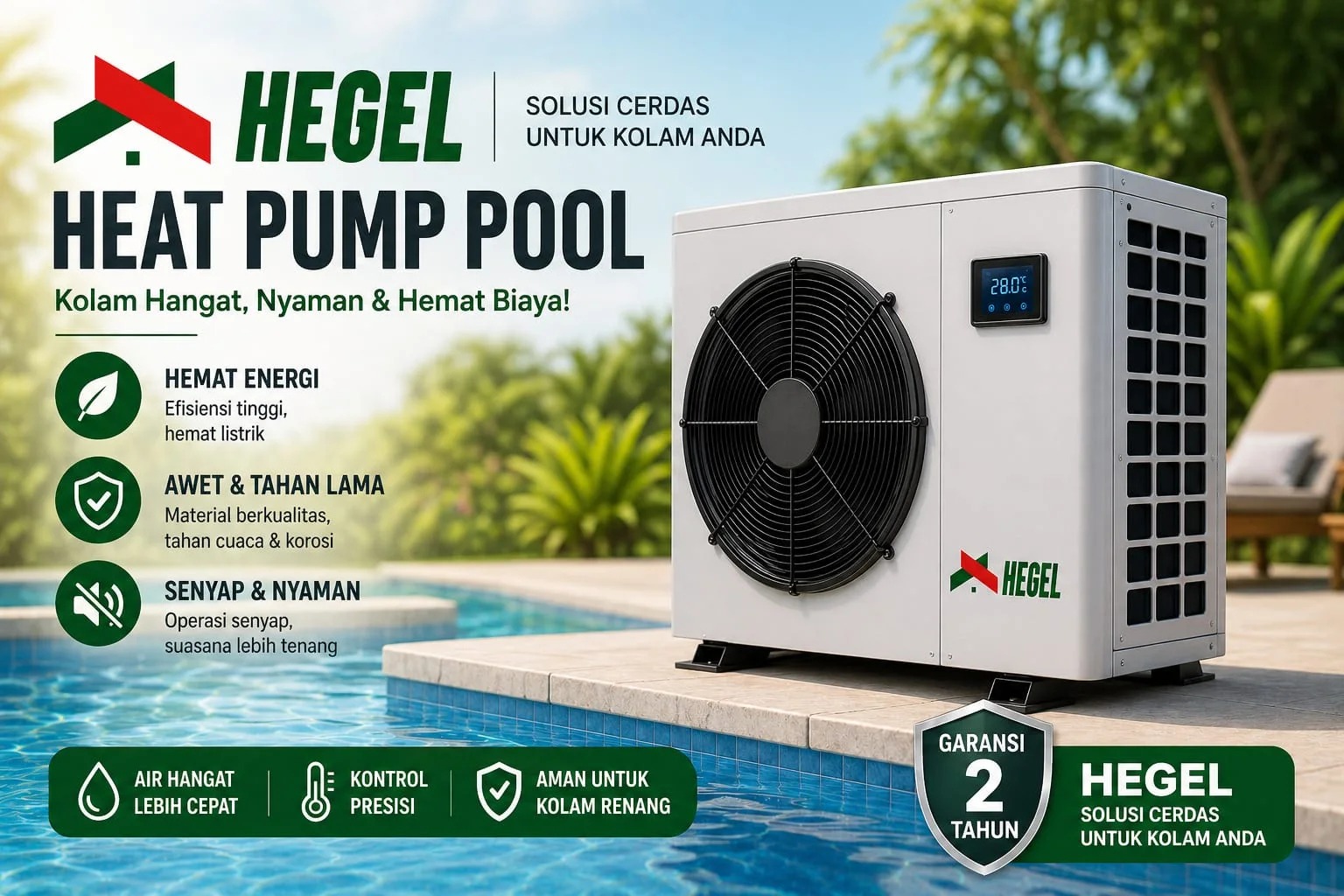 Hegel Heat Pump Pool